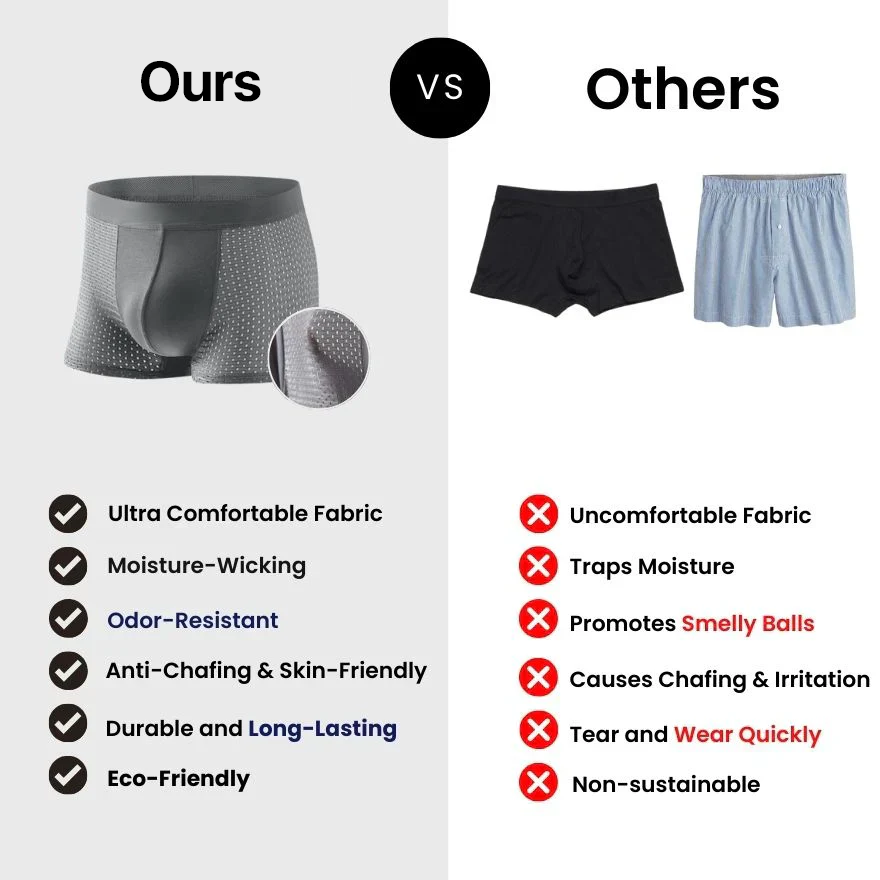 Boxers Reinvented: Sustainable Comfort That Moves With You.