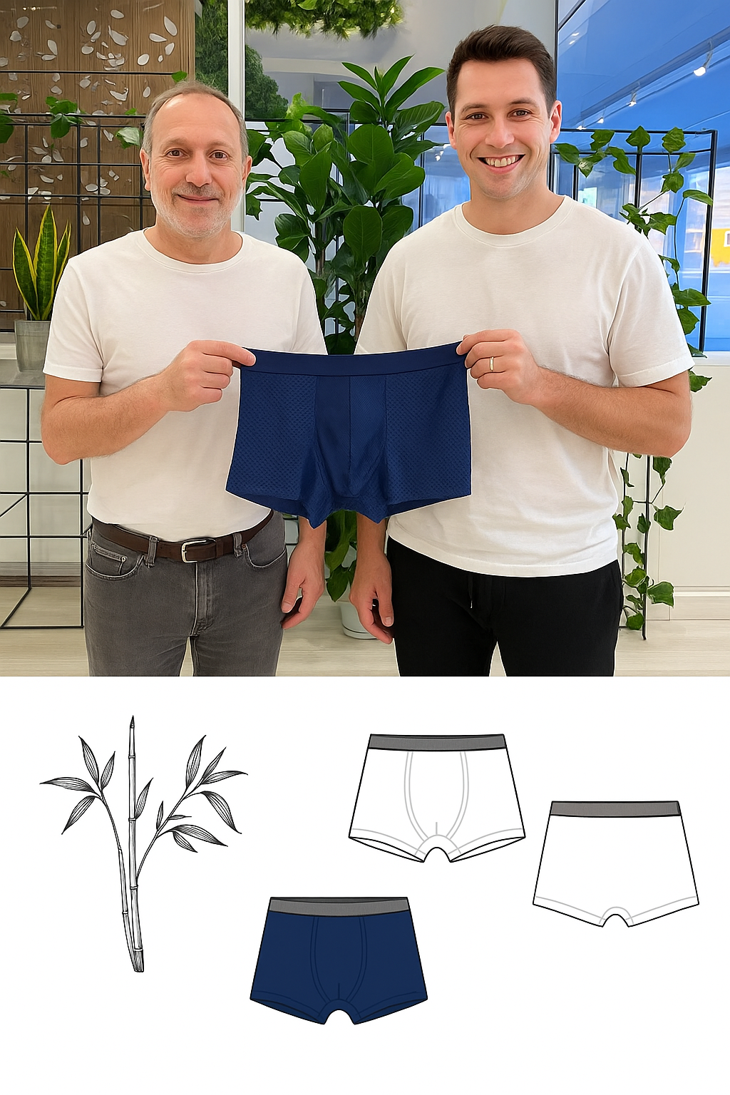 Boxers Reinvented: Sustainable Comfort That Moves With You.
