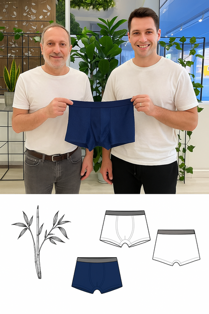 Boxers Reinvented: Sustainable Comfort That Moves With You.